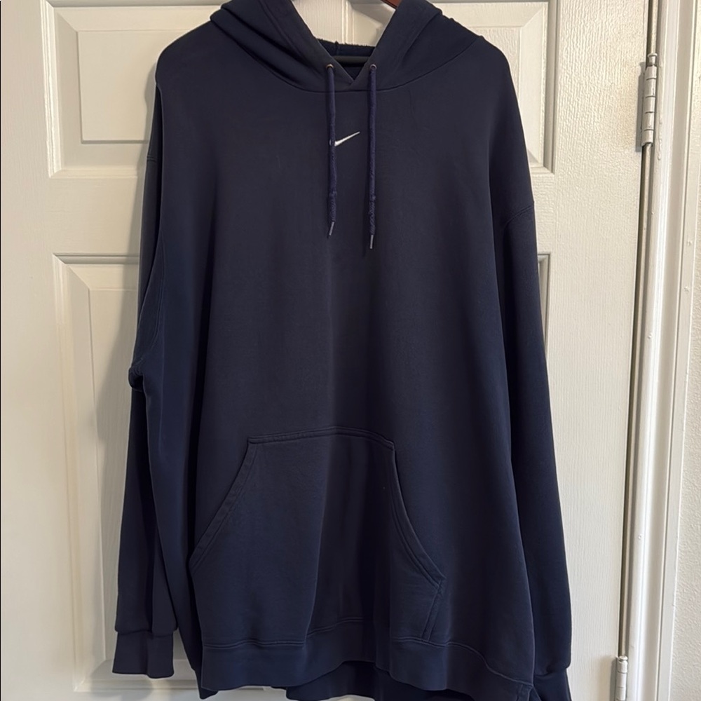 🔥🔥Rare Y2K NIKE CENTER SWOOSH HOODIE